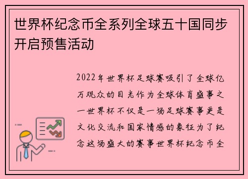 世界杯纪念币全系列全球五十国同步开启预售活动 世界杯纪念币全系列全球五十国同步开启预售活动